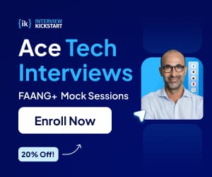 Interview Kickstart advertisement