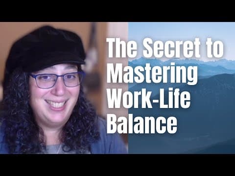 The Secret to Mastering Work-Life Balance ft. Jossie Haines